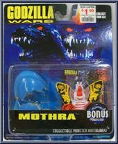 Mothra from Godzilla - Godzilla Wars - Hatchlings! manufactured by Trendmasters [Front]