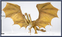 King Ghidorah (Gravity Beam) from Godzilla - Godzilla: King of the Monsters manufactured by Hiya Toys [Loose]