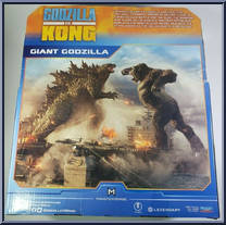 Giant Godzilla from Godzilla vs Kong - Basic Series manufactured by Playmates [Back]
