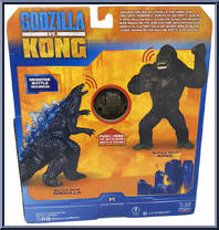 Kong (Battle Roar) from Godzilla vs Kong - Basic Series manufactured by Playmates [Back]
