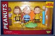 Peppermint Patty (Smiling) / Charlie Brown (Smiling) / Linus (Smiling) Action Figure