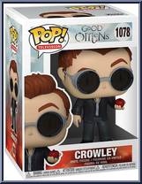 Crowley (with Apple) from Good Omens - Pop! Vinyl Figures manufactured by Funko [Front]