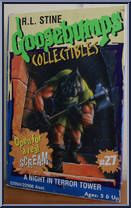 A Night in Terror Tower from Goosebumps - Collectibles manufactured by Hasbro [Front]