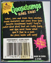 Cuddles the Hamster from Goosebumps - Minis manufactured by Hasbro [Back]