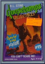 You Can't Scare Me! from Goosebumps - Collectibles manufactured by Hasbro [Front]