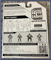 Tony Norris from Grapplers & Gimmicks - Basic Series manufactured by Hasttel Toy [Back]
