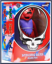 Stealie Red from Grateful Dead - Dancing Bears manufactured by Super7 [Front]