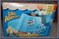 Mighty Mouth Whale from Great Adventures - Basic Series manufactured by Fisher-Price [Front]