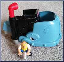 Mighty Mouth Whale from Great Adventures - Basic Series manufactured by Fisher-Price [Loose]