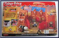 Western Fort from Great Adventures - All-In-One manufactured by Fisher-Price [Back]