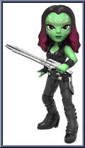 Gamora from Guardians of the Galaxy - Rock Candy manufactured by Funko [Loose]