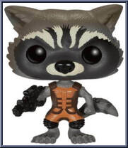 Rocket Raccoon from Guardians of the Galaxy - Pop! Vinyl Figures manufactured by Funko [Loose]