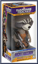 Rocket Raccoon from Guardians of the Galaxy - Wacky Wobblers manufactured by Funko [Front]