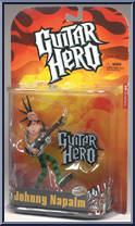 Johnny Napalm (Black Mohawk) from Guitar Hero - Exclusives manufactured by McFarlane [Front]