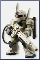 MS-05L Zaku I Sniper Type from Gundam Converge - Basic Series manufactured by Bandai [Loose]