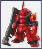 MS-06R-2 Zaku II (Johnny Ridden's Custom) from Gundam Converge - Basic Series manufactured by Bandai [Loose]
