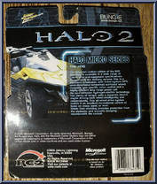 Hog (Johnny Lightning) from Halo 2 - Micro manufactured by Joyride Studios [Back]