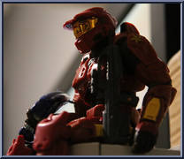 Red Spartan from Halo 2 - Limited Edition manufactured by Joyride Studios [Loose]