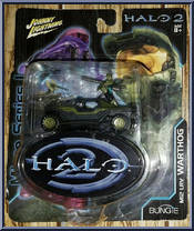 Warthog (MI2 LRV) (Johnny Lightning) from Halo 2 - Micro manufactured by Joyride Studios [Front]