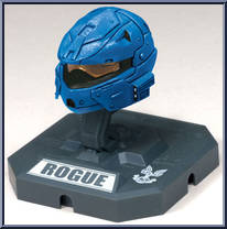 CQB (Blue) / Rogue (Blue) / EOD (Blue) from Halo 3 - Helmets - Series 2 manufactured by McFarlane [Loose]