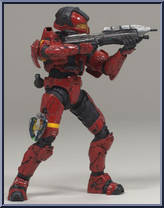 Spartan Soldier CQB (Red) (Mass) Action Figure