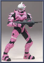 Spartan Soldier Hayabusa (Pink) (D&R) Action Figure