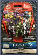 Spartan (Mystery) (Brown Active Camo) from Halo - Blind Bags - Series  5 manufactured by Mega Bloks [Front]