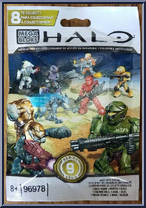 UNSC Spartan Security (Yellow) from Halo - Blind Bags - Series  9 manufactured by Mega Bloks [Front]