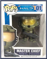 Master Chief (Green) from Halo - Pop! Vinyl Figures manufactured by Funko [Front]