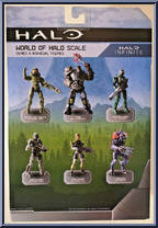 Spartan Anubis (with Cindershot) from Halo Infinite - Series 6 manufactured by Jazwares [Back]