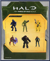 Spartan EOD (with Hydra Launcher) from Halo Infinite (World of Halo) - Series 3 manufactured by Jazwares [Back]