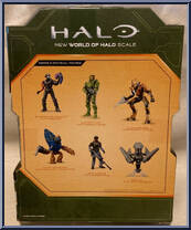 Grunt Conscript (with Mangler + Disruptor) from Halo Infinite (World of Halo) - Series 2 manufactured by Jazwares [Back]