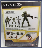 Master Chief (Imperial Grunt) from Halo - Wave 2 manufactured by Mattel [Back]