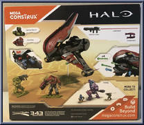 Banished Banshee Brawl from Halo - Sets manufactured by Mega Bloks [Back]