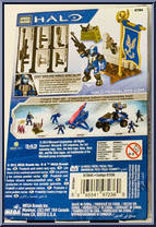 Blue Series ODST Pack from Halo - Sets manufactured by Mega Bloks [Back]