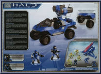 Blue Series Rockethog from Halo - Sets manufactured by Mega Bloks [Back]