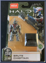 Brute Chieftain from Halo - Series 13 - Halo Infinite manufactured by Mega Bloks [Front]