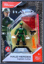 Captain Cutter from Halo - Series  4 - Halo Heroes manufactured by Mega Bloks [Front]