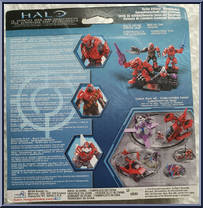 Red Covenant Combat Unit from Halo - Sets manufactured by Mega Bloks [Back]