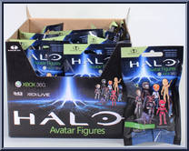 Metallic Gold ODST from Halo - Xbox Live Avatars - Series 2 manufactured by McFarlane [Front]