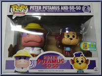 Peter Potamus and So-So from Hanna Barbera - Pop! Sets manufactured by Funko [Front]