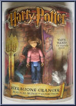 Hermione Grainger / Crookshanks from Harry Potter and the Sorcerer's Stone - Magical Minis Collection manufactured by Mattel [Front]