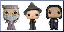 Albus Dumbledore, Minerva McGonagall & Severus Snape Action Figure