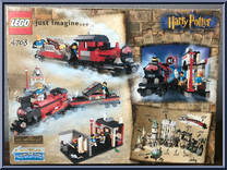 Hogwarts Express from Harry Potter - Philosopher's Stone - Vehicles manufactured by Lego [Back]