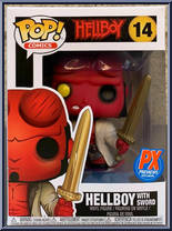 Hellboy with Sword from Hellboy - Pop! Vinyl Figures manufactured by Funko [Front]