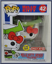 Hello Kitty (Space) (Glows in the Dark) from Hello Kitty - Pop! Vinyl Figures manufactured by Funko [Front]