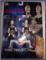 Wire Twins 2-Pack (Bendable Torso Figure Exclusive) from Hellraiser - Series 1 manufactured by Neca [Front]