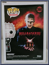 Pinhead (Glow in the Dark) from Hellraiser - Pop! Vinyl Figures manufactured by Funko [Back]