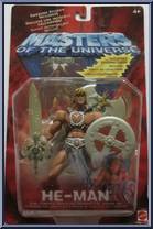 He-Man from He-Man - 2002 Series - Trading Cards manufactured by Mattel [Front]