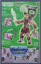 He-Man (Snake Hunter) from He-Man - 2002 Series - Snake Men manufactured by Mattel [Back]